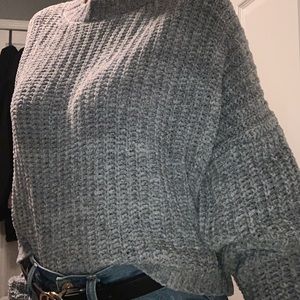 Cozy gray sweater